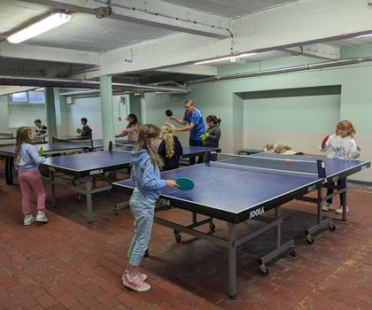 Tennis de tables chez les CE2A