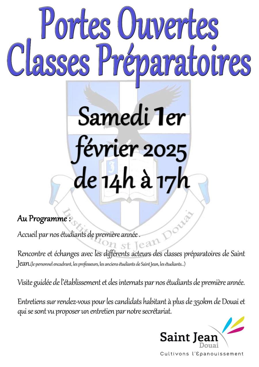 affiche programme jpo 2025