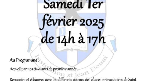 affiche programme jpo 2025