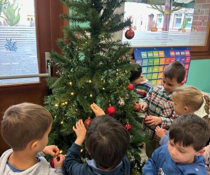 Un sapin pour débuter le temps de l'Avent