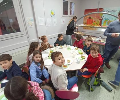 Le Petit déjeuner des CE1